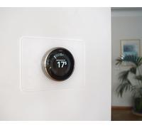 Luxuriuos Replacement for The Supplied Wall coverplate with The Google Nest thermostate gen.3 (White, Small)