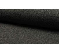 Luxury 100% Boiled Wool Fabric Material - MID Grey, Sample 10cmx10cm