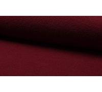 Luxury 100% Boiled Wool Fabric Material - Wine, 1/4MTR 72cmx50cm