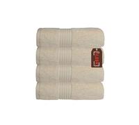 Luxury 100% Royal Egyptian Cotton Face Cloths - 700 GSM Extra Thick Washcloths - Ultra Soft & Absorbent - Pack of 4 - Ideal for Face Cleansing, Spa & Skincare Routine (Cream, 4 Face Cloths)