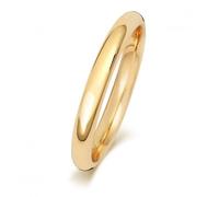Luxury 18K Trad Court Wedding Ring - Size O