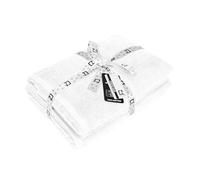 Luxury 2x 100% Ring Spun Cotton Highly Absorbent and Quick Dry Bath Sheet Super Soft Hotel Quality Towel 90x170 (Cotton, White)
