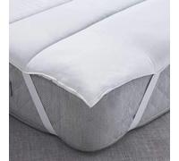 Luxury 3" Thick Anti-Allergenic Deep Sleep SOFT AS DOWN Mattress Topper Enhancer (Cotton Rich Casing) - MADE IN THE UK Super King