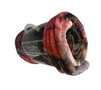 Luxury 3D Animal Fleece Throws for sofas Large - Warm Soft Faux Fur Blanket for Bed Sofa living Room (Throws for Sofas Pink Angry Panther, Double)