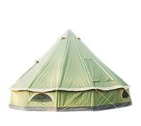 Luxury 4M Bell Tent, Tent Yurt 210D Oxford India Tent, Waterproof Bell Tent, Portable Privacy Tent for Family Camping Outdoor Hunting