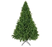 Luxury 5ft 6ft 7ft 8ft 9ft 10ft 12ft Green Artificial Christmas Trees -Bushy High Tip Count Xmas Trees (7ft / 210cm)