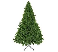 Luxury 5ft 6ft 7ft 8ft 9ft 10ft 12ft Green Artificial Christmas Trees -Bushy High Tip Count Xmas Trees (8ft / 240cm)