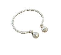 Luxury 925 silver Retro Pretty cuff bangle for woman fashion party designer jewelry gifts