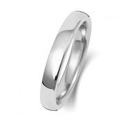 Luxury 9K Soft Court Wedding Ring - Size P