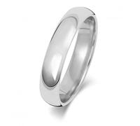 Luxury 9K Trad Court Wedding Ring - Size P