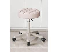 Luxury Adjustable Swivel Bar Stools Lightweight Salon & Barber Chairs Professional Work Seating for Beauty Nail & Makeup Artists - Ergonomic Design & Stylish Look