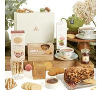 Luxury Afternoon Tea Hamper - Birthday Hampers for Women & Men - Gourmet Food Gift Basket with Biscuits, Cakes & Sweet Treats - Hamper Gifts for Women, Mum, Couples, Thank You & New Home