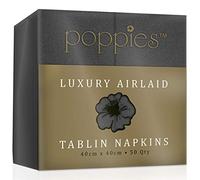 Luxury Airlaid Tablin 8-Fold Slate Grey Napkin 40cm x 40cm (Pack 50)