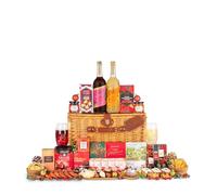 Luxury Alcohol-Free Christmas Food Basket - Family Celebration Hamper - Non-Alcoholic Festive Gift