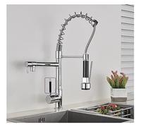 Luxury All Copper Gold Ceramic Basin Faucet Hot & Cold Kitchen Sink Mixer for Countertop Elegant Low Profile Design Perfect for Modern Bathrooms & Kitchens