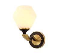 Luxury All-Copper Wall Lamp Living Room Wall Light Aisle Staircase Night Lights Modern American Wall Mounted Fixture(1-Light)