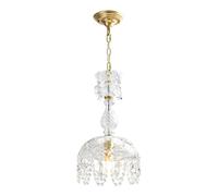 Luxury American Style Crystal Chandelier for Dining Room Bedroom LED Lighting for Living Room Study Room Bar Corridor Stairs Porch Simple and Elegant Design suitable for Various Spaces.