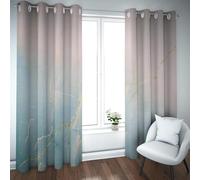 Luxury and Elegant Blackout Thermal Curtains Abstract Minimalism Window Curtains for Living Room Bedroom Privacy Protection Home Decor W42xL84in 2 Panels