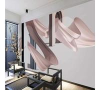 Luxury Architecture Geometric Silk Art 3D Wallpaper Premium Textured Silk Study Dining Living Room Bedroom Sofa TV Wall Easy Install-200cm×140cm