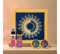 Luxury Ayurvedic Gift Box Set | Beauty & Skin Care Gifting with Face Wash, Day Cream, Night Cream & Rose Water | Premium Skin Care Gift Set for Men & Women