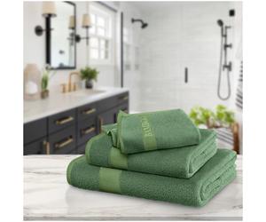 Luxury Bamboo Hand, Bath Towels Or Bath Sheet Highly Water Absorbent 600 GSM 2PK