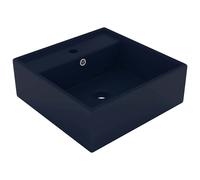 Luxury Basin Overflow Square Ceramic Bathroom Vanity Sink Multi Colours vidaXL