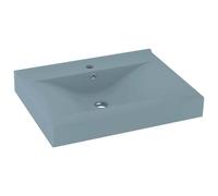 Luxury Basin with Faucet Hole Ceramic Vessel Vanity Sink Multi Colours vidaXL