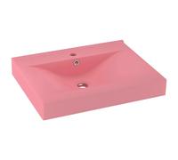 Luxury Basin with Faucet Hole Ceramic Vessel Vanity Sink Multi Colours vidaXL
