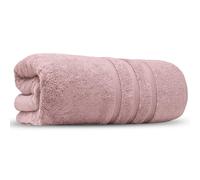 Luxury Bath Sheets Zero Twist Cotton 600 GSM (90 x140cm) Thick & Plush Hotel Quality Large Pool Spa & Hotel Bathroom Bath Towels | Pack Of 1 Blush Pink