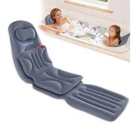 Luxury Bathtub Pillow Full Body 6D Air Mesh,Extra Long Bath Pillow for Tub Non Slip,Soft Relax Tub Pillow for Bath Head Neck Back Waist Support,Large Thick Spa Bathtub Cushion