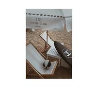 Luxury Beach Surf Poster Canvas Poster Wall Art Decor Print Picture Paintings for Living Room Bedroom Decoration 24x36inch(60x90cm)