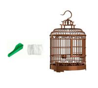 Luxury Bird Cage Hanging Hook Parrot Stand Cage for Canary FIn Parakeets Type C
