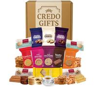 Luxury Biscuit, Cookie & Shortbread Gift Hamper - Custard Creams, Chocolate Chips, Digestives, Ginger Nuts, Rich Shorties, All Butter Shortbread, Cookie Twin Packs - Hamper for Gifting & Sharing
