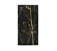 Luxury Black Gold Marble Hand Towels Bath Towels Premium Sports Towel Lightweight Washcloths Women Men Microfibre Towel For Gym Bedroom Hotel, 40X70Cm