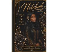 Luxury Black Rose Notebook: Lined Journal for Writing, Notes, Planning and Reflection: Elegant Black and Gold Floral Notebook Featuring a Beautiful Hijabi Woman