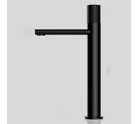 Luxury Brass Bathroom Faucet for High End Hotel Round Design with 3 Finish Hot and Cold Water Mixer for Hand Washing and Toilet Table (Matt Black1),Matt Black1