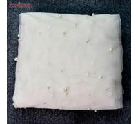 Luxury Bridal Veil Pearls Wedding Veils with Comb Beaded Wedding Accessories Cathedral Wedding Veil Elegant-off white-300cm