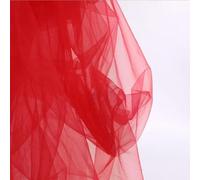 Luxury Bridal Veil with Rhinestones Wedding Veilsl Beade Bling Gold Star Draped Bridal Accessories-red-200cm