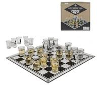 Luxury Candles Chess Set with 32 Glasses, 35 x 35 cm, in Gift Box