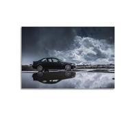 Luxury Car Poster for Sleek M4 in Urban Setting Poster Decorative Painting Canvas Wall Posters And Art Picture Print Modern Family Bedroom Decor Posters 16x24inch(40x60cm)