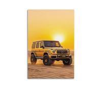 Luxury Car Poster G63 Off-road Vehicle Crossing The Desert Poster Decorative Painting Canvas Wall Posters And Art Picture Print Modern Family Bedroom Decor Posters 24x36inch(60x90cm)