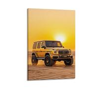 Luxury Car Poster G63 Off-road Vehicle Crossing The Desert Poster Decorative Painting Canvas Wall Posters And Art Picture Print Modern Family Bedroom Decor Posters 08x12inch(20x30cm)