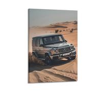Luxury Car Poster G63 SUV Crossing The Desert Poster Decorative Painting Canvas Wall Posters And Art Picture Print Modern Family Bedroom Decor Posters 08x12inch(20x30cm)