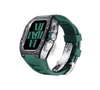 Luxury Carbon Fiber Case For Band 45MM Series 8 7, For Iwatch Series 6 5 4 SE 44MM Conversion Kit With Tools