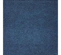 Luxury Carpet Tiles Office Flooring Glue Down Box Of 20 Tiles 5M2 Pack 50Cm X 50Cm Tile Teal Blue