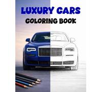Luxury Cars Coloring Book