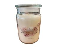 Luxury Cedarwood, Musk & Vanilla Scented Wedding Day Large Glass Jar Candle by Wickford & Co - 18oz, 95-Hour Burn Time, Ideal As a Bridal Shower Gift or Special Wedding Gift for Any Happy Couple