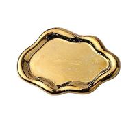 Luxury Ceramic Decorative Plate Multipurpose Base Holder Scratch Resistant Design Heat Treated Jewelry Display Plates for All Occasions, フリーサイズ