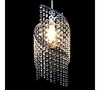 Luxury Chandelier Style Ceiling Light Shade Pendant Acrylic Crystal Bead Droplet [SPIRAL DROPLET]