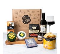 Luxury Cheese and Wine Gift Set | With Crackers, Crisps, Chocolate, Chutney and Snackingham